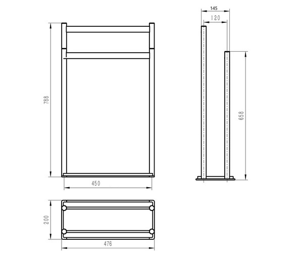 полотенцедержатель WONZON & WOGHAND V4901